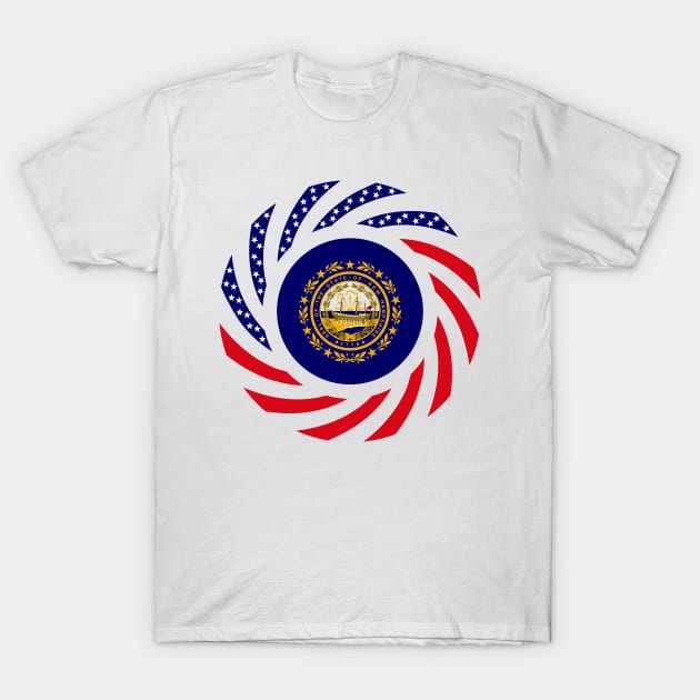 New Hampshire Murican Patriot Flag Series T-Shirt by Village Values